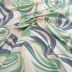 Tecido Viscose Estampada Abstrata Verde Tons Claros 