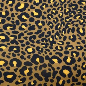 Tecido Viscose Estampada Digital Animal Print Oncinha Mini Cor