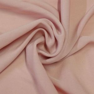 Tecido Viscose Tradicional Cor Rosa Antigo Claro, Pantone: 15-1415TCX 