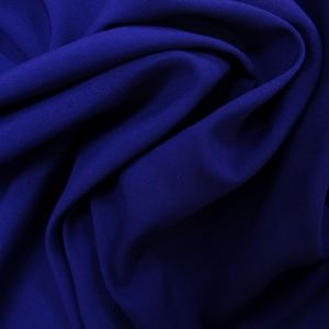 Tecido Viscose Rayon, Cor Azul Patria, Pantone: 19-3925 TCX  Patriot Blue