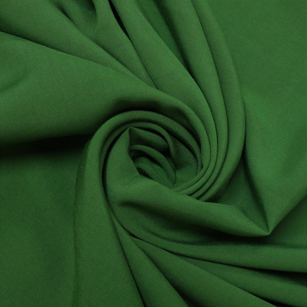 Tecido Viscose Rayon Cor Verde Oliva Claro, Pantone: 17-0133 TCX Fluorite  Green na Monalisa Tecidos Finos