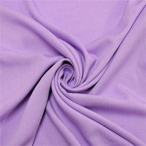 Tecido Viscose Slub Trama De Linho  Cor Lilás Lavanda, Pantone: 16-3521TCX Lupine   