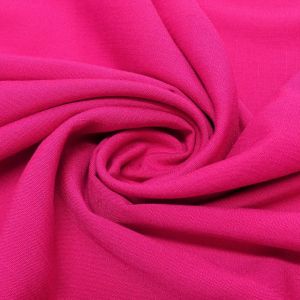 Tecido Viscose Slub Cor Rosa Pink, Pantone: 17-1937TCX Hot Pink 