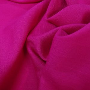 Tecido Viscose Slub Trama de Linho, Cor Pink Intenso, Pantone: 17-2227 TCX Lilac Rose  