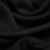 Tecido Viscose  Slub Trama de Linho, Cor Preta, Pantone: Black  