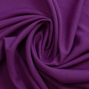 Tecido Viscose Slub Trama de Linho Cor Uva Pantone 19-3336 TCX Sparkling Grape 