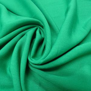 Tecido Viscose Slub Trama de Linho, Cor Verde Bandeira Claro, Pantone: 18-6030 TCX Jolly Green 