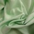 Tecido Viscose  Slub Trama de Linho Cor Verde Claro Pantone 13-0117 TCX Green Ash