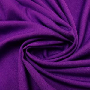 Tecido Viscose Slub Trama de Linho, Cor Violeta Claro, Pantone: 19-3526 TCX Meadow Violet  