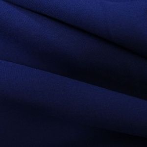 Tecido Viscose Tradicional Cor Azul Marinho Noite, Pantone: 19-3920 TCX Peacoat  