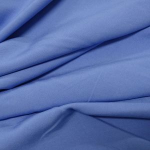 Tecido Viscose Tradicional, Cor Azul Serenity Queimado, Pantone: 17-3936 TPX Blue Bonnet 